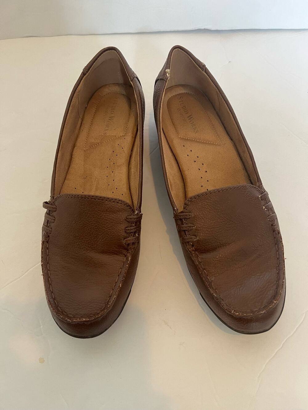 Studio Works Comfort Brown Loafer Size 9M